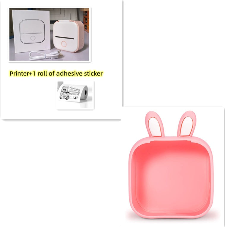 Ink-Free Pocket Printer – Aesthetic Mini Photo & Label Printer