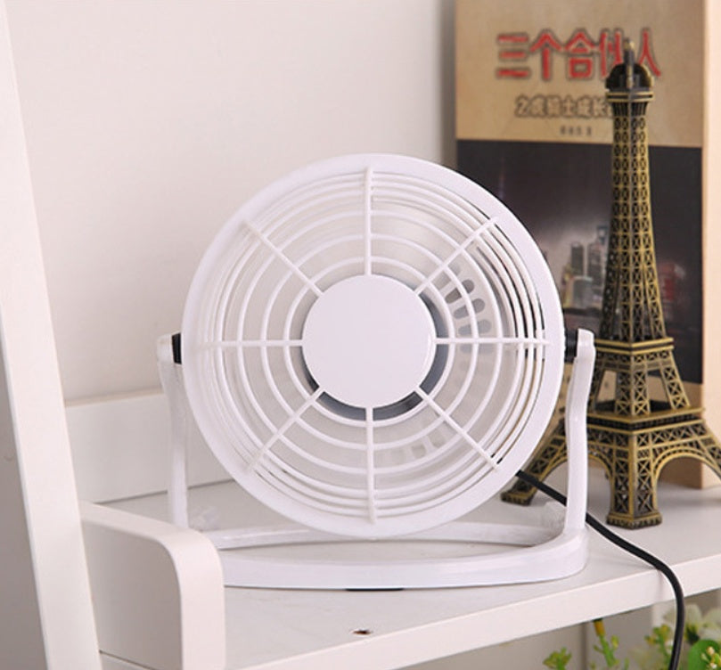Mini Portable USB Desk Fan – Super Silent Cooling for Laptop & Office.