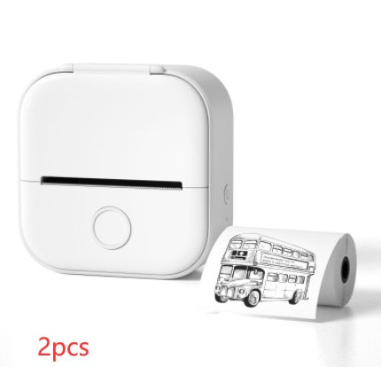 Ink-Free Pocket Printer – Aesthetic Mini Photo & Label Printer