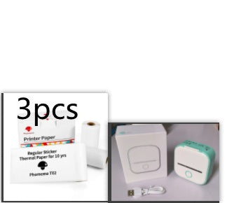 Ink-Free Pocket Printer – Aesthetic Mini Photo & Label Printer