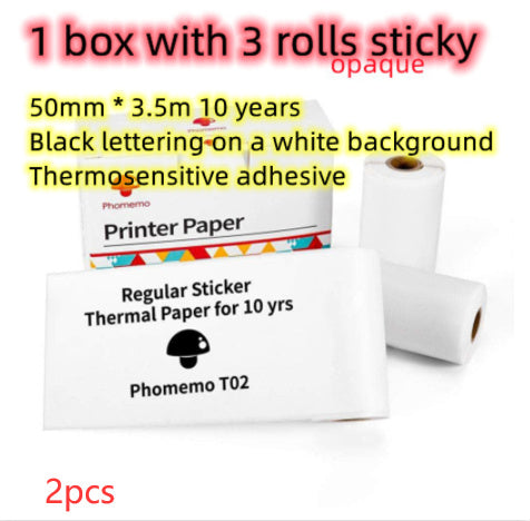 Ink-Free Pocket Printer – Aesthetic Mini Photo & Label Printer