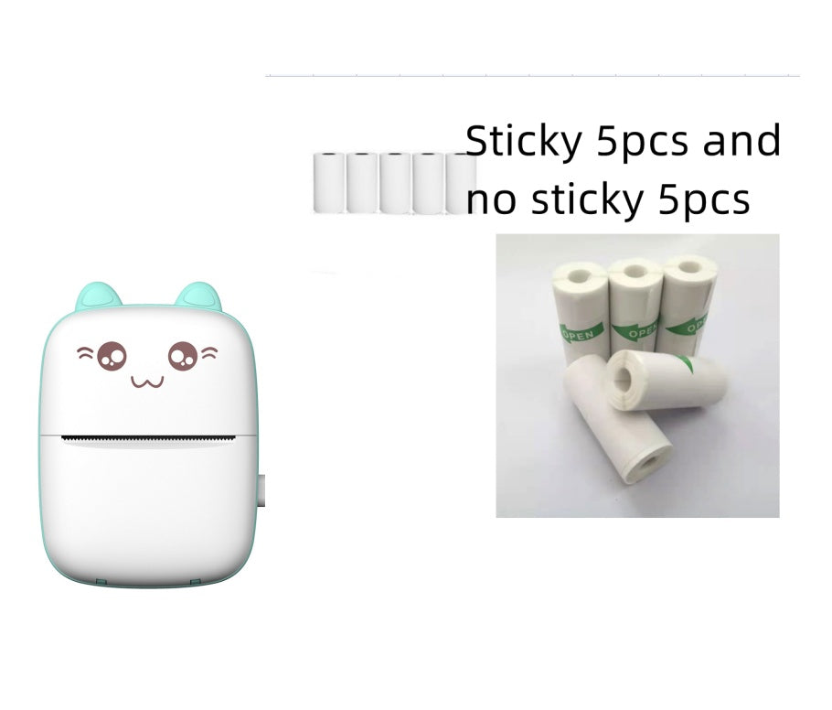 Student Pocket Printer – Cute Mini Bluetooth Photo Printer