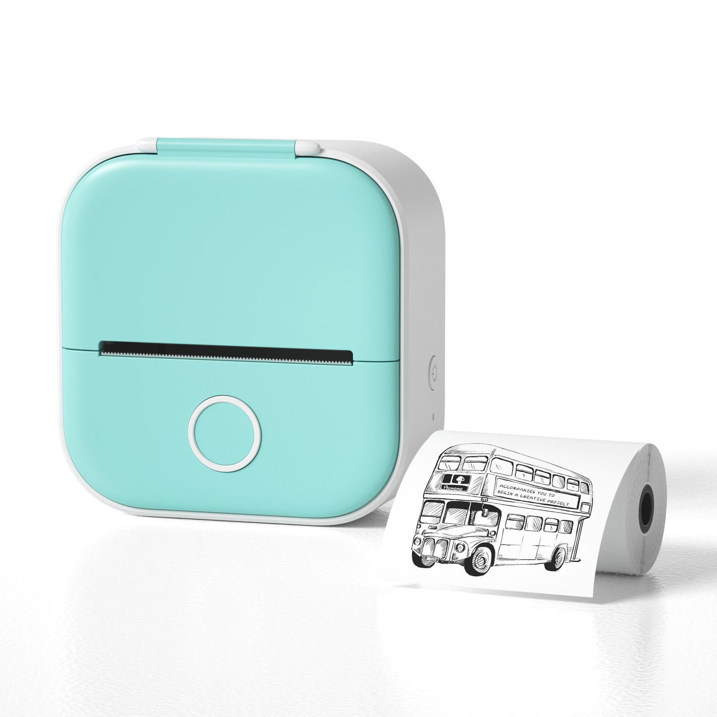 Ink-Free Pocket Printer – Aesthetic Mini Photo & Label Printer