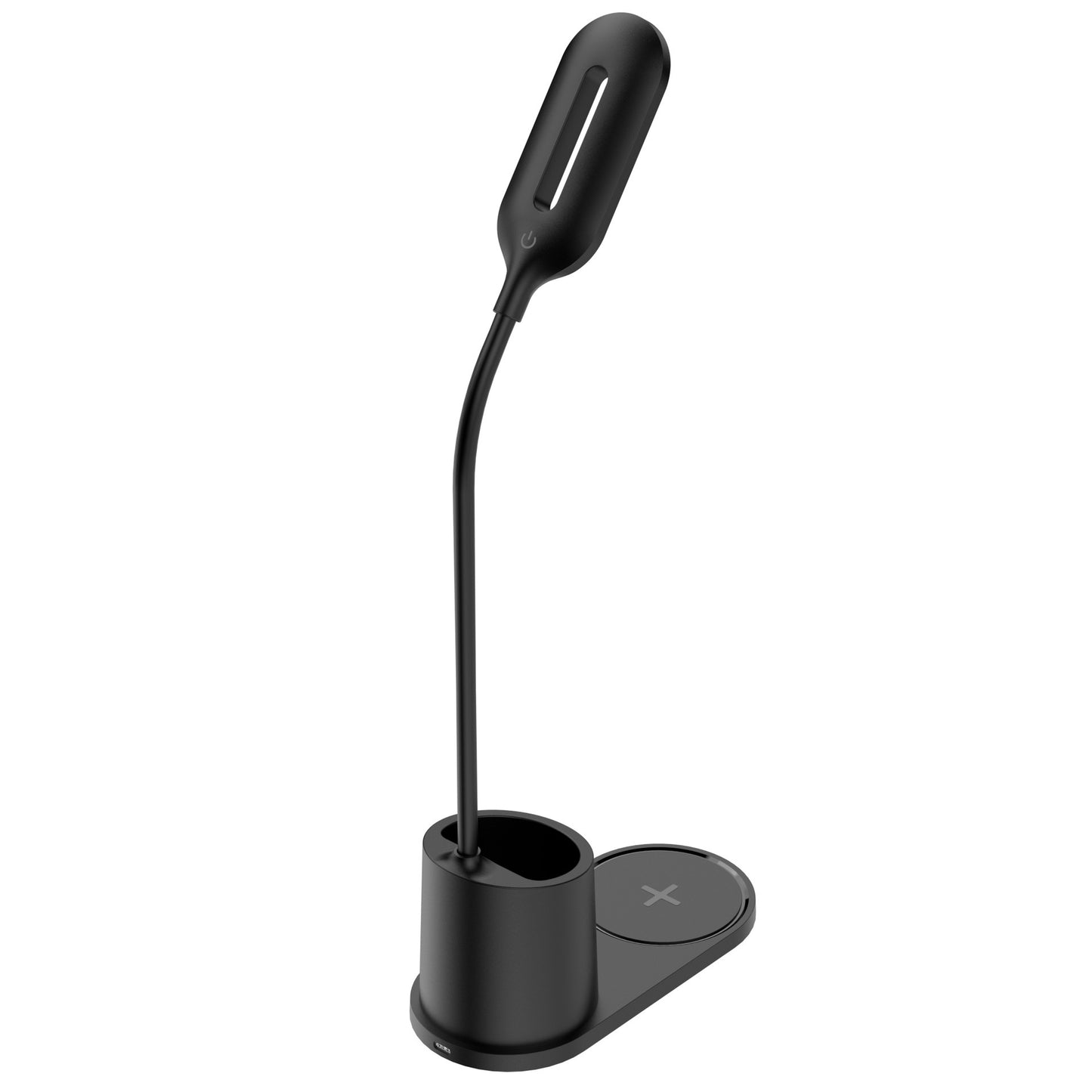 Smart LED Desk Lamp with Wireless Charging & Pen Holder