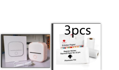 Ink-Free Pocket Printer – Aesthetic Mini Photo & Label Printer