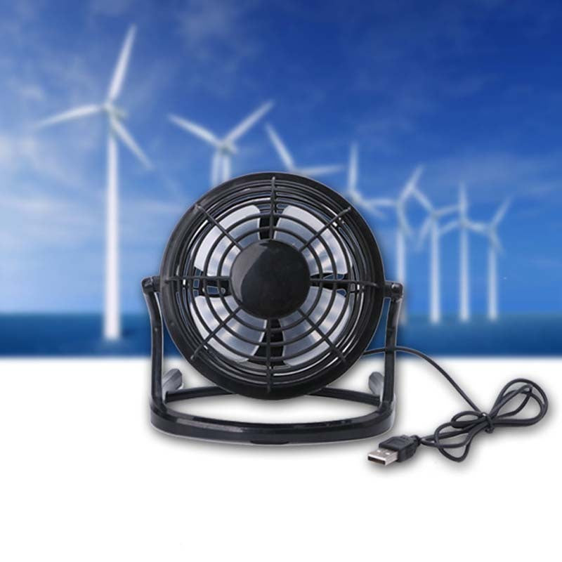 Mini Portable USB Desk Fan – Super Silent Cooling for Laptop & Office.