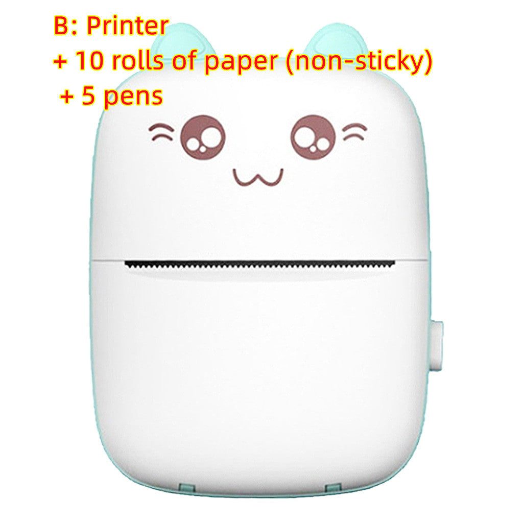 Student Pocket Printer – Cute Mini Bluetooth Photo Printer