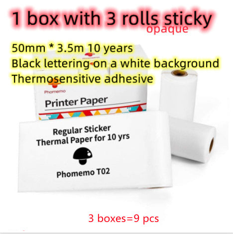 Ink-Free Pocket Printer – Aesthetic Mini Photo & Label Printer