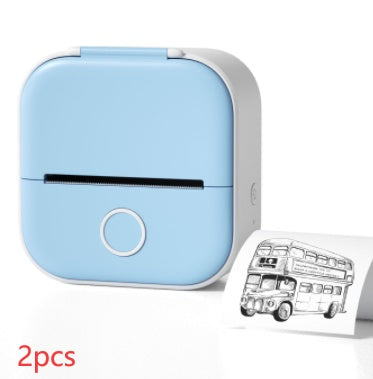 Ink-Free Pocket Printer – Aesthetic Mini Photo & Label Printer
