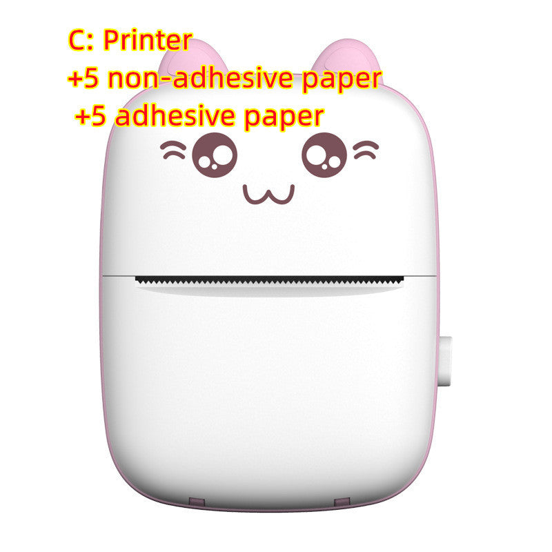 Student Pocket Printer – Cute Mini Bluetooth Photo Printer