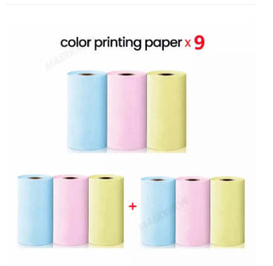 Ink-Free Pocket Printer – Aesthetic Mini Photo & Label Printer