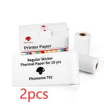 Ink-Free Pocket Printer – Aesthetic Mini Photo & Label Printer