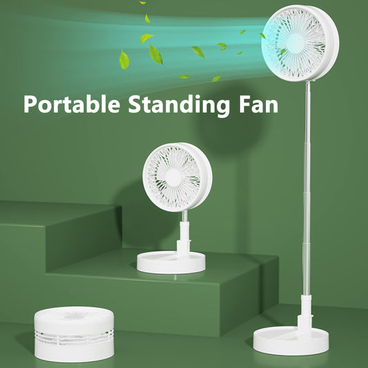Mini Breezy AirPro – USB Rechargeable Floor & Desk Fan