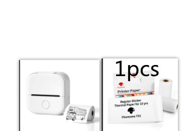 Ink-Free Pocket Printer – Aesthetic Mini Photo & Label Printer