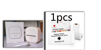 Ink-Free Pocket Printer – Aesthetic Mini Photo & Label Printer