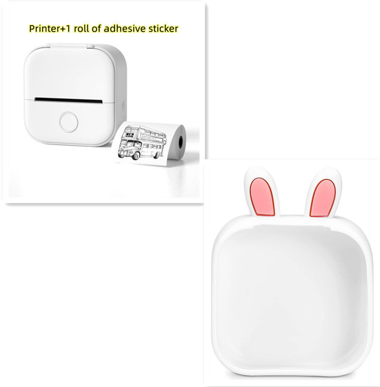 Ink-Free Pocket Printer – Aesthetic Mini Photo & Label Printer