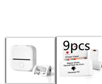 Ink-Free Pocket Printer – Aesthetic Mini Photo & Label Printer