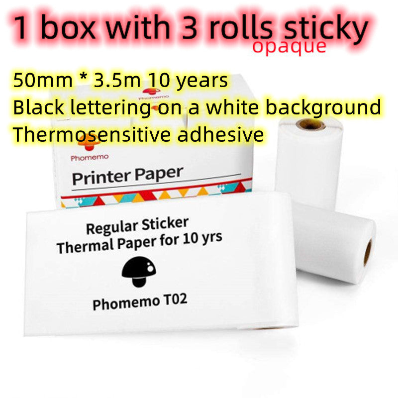 Ink-Free Pocket Printer – Aesthetic Mini Photo & Label Printer
