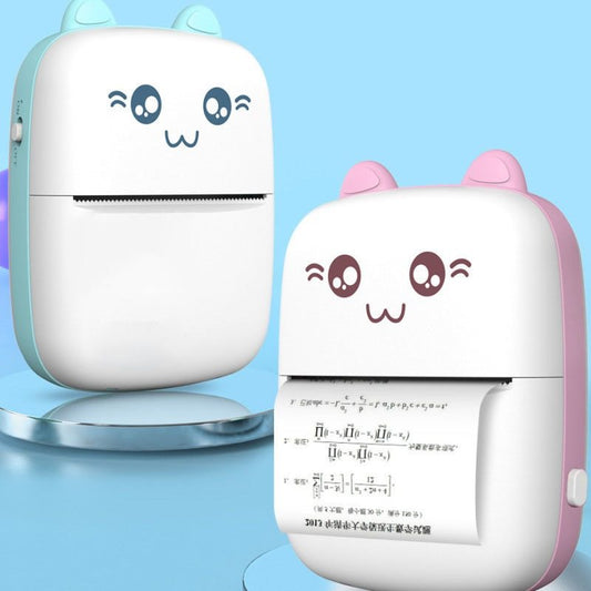 Student Pocket Printer – Cute Mini Bluetooth Photo Printer