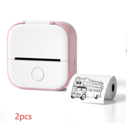 Ink-Free Pocket Printer – Aesthetic Mini Photo & Label Printer